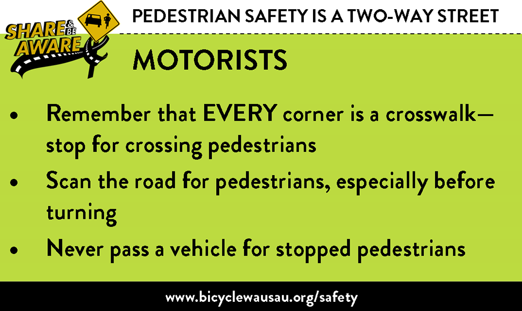 Pedestrian Safety - Motorists